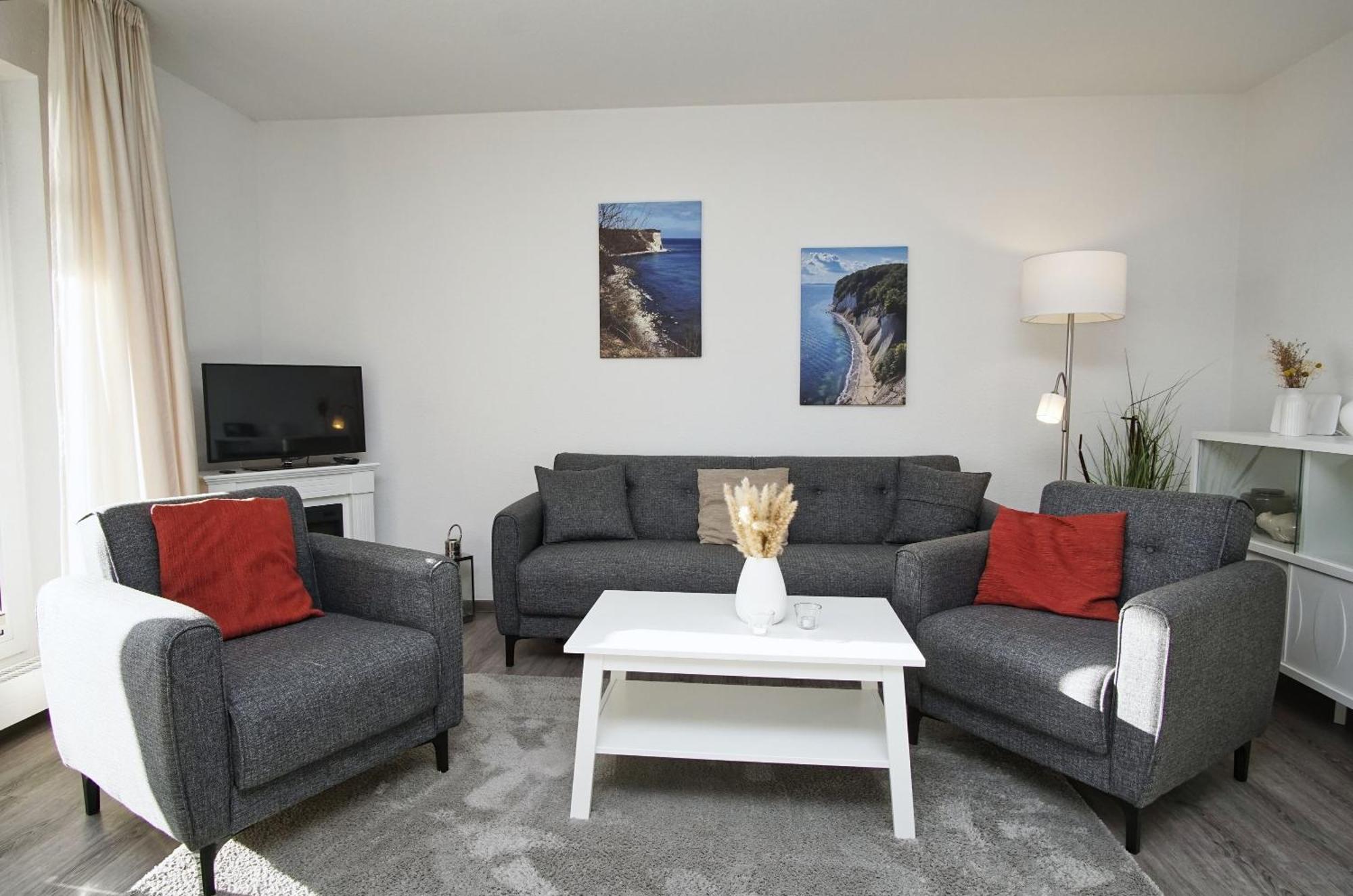 Hafenhaeuser Breege Fewo 05 - Balkon ภายนอก รูปภาพ