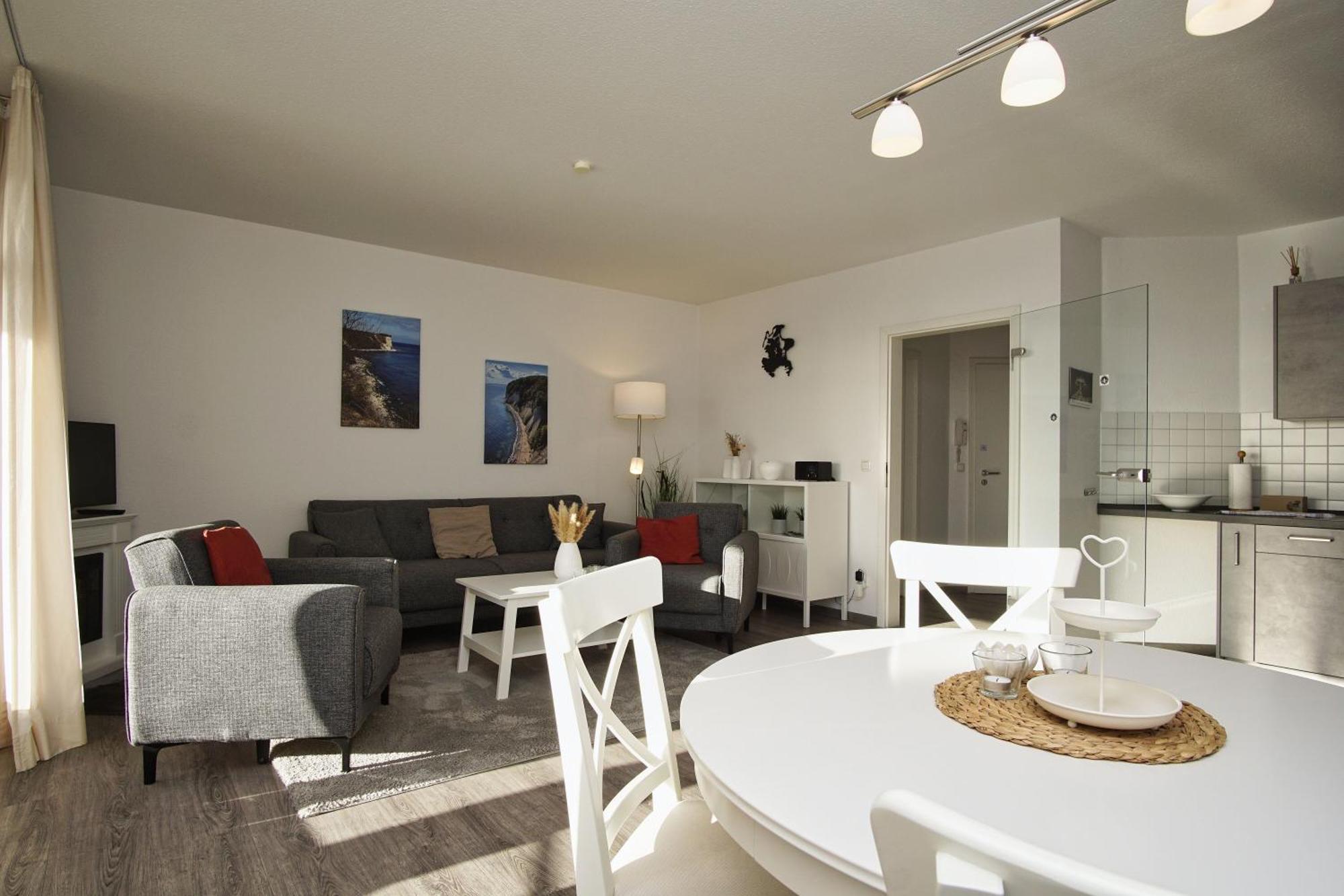 Hafenhaeuser Breege Fewo 05 - Balkon ภายนอก รูปภาพ