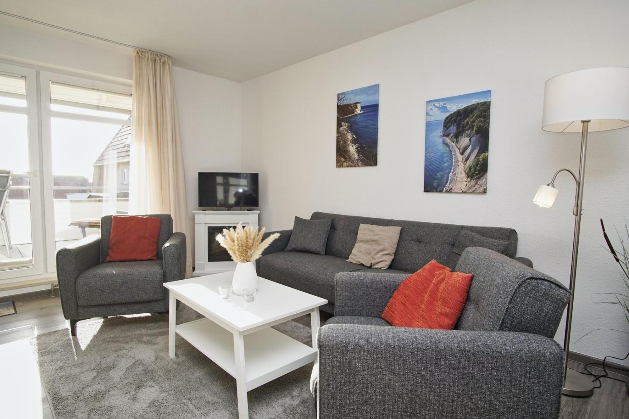 Hafenhaeuser Breege Fewo 05 - Balkon ภายนอก รูปภาพ