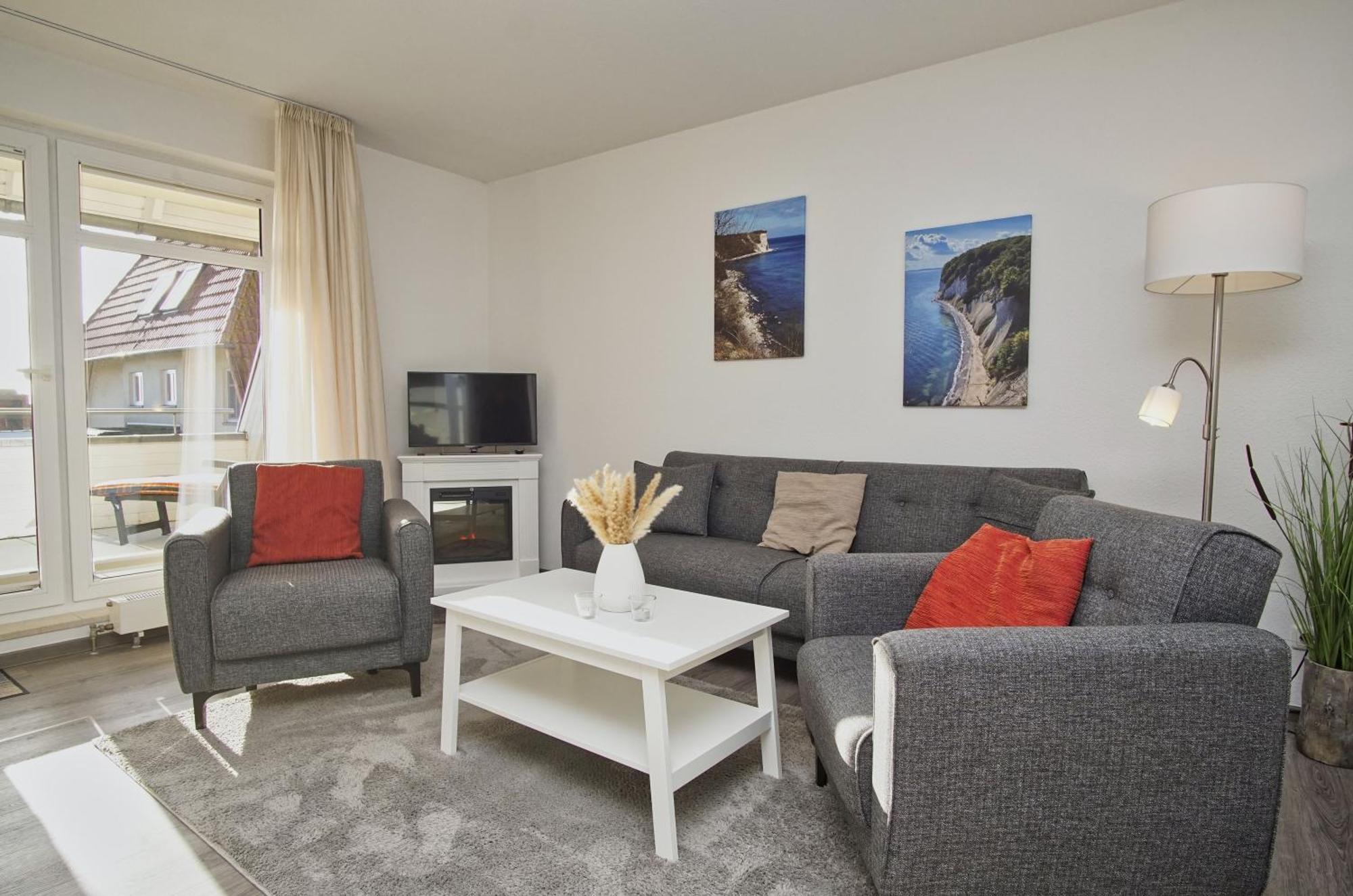 Hafenhaeuser Breege Fewo 05 - Balkon ภายนอก รูปภาพ