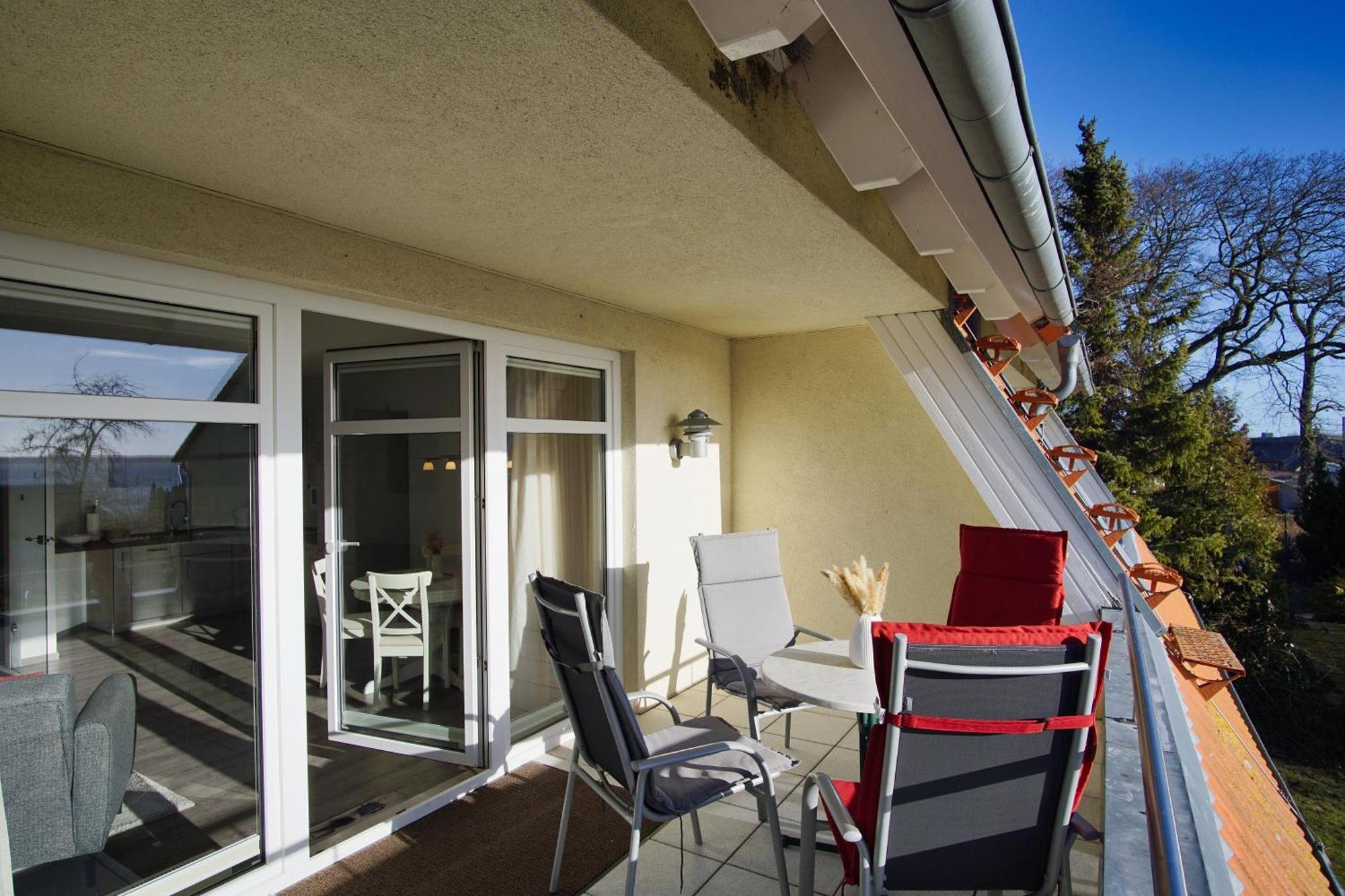 Hafenhaeuser Breege Fewo 05 - Balkon ภายนอก รูปภาพ